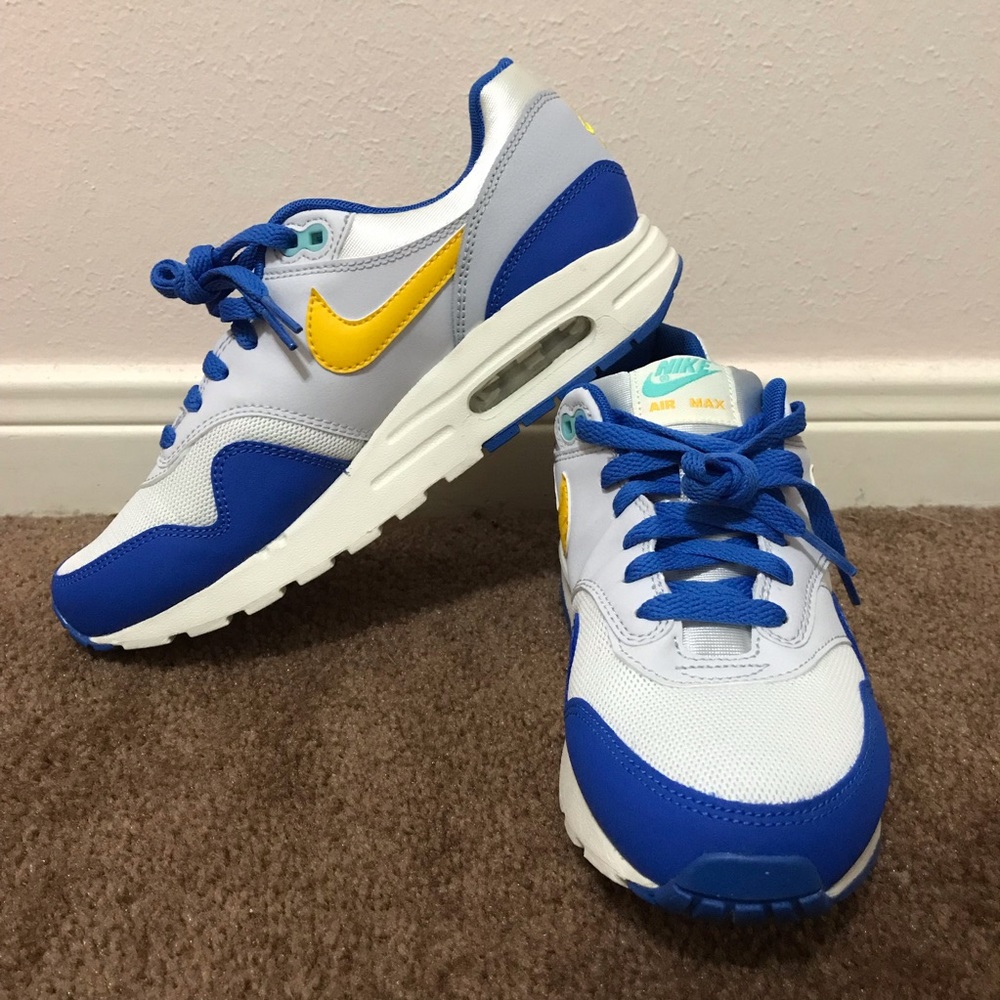 Nike Air Max 1 ‘Signal Blue’ New! - Picture 4 of 7